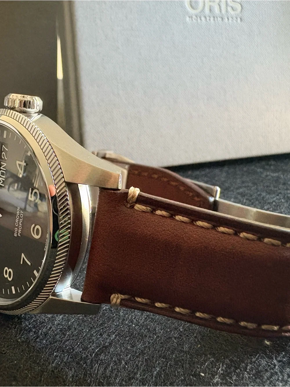 Oris Big Crown ProPilot Big Day Date Automatic 44mm Watch 7760 Full Set